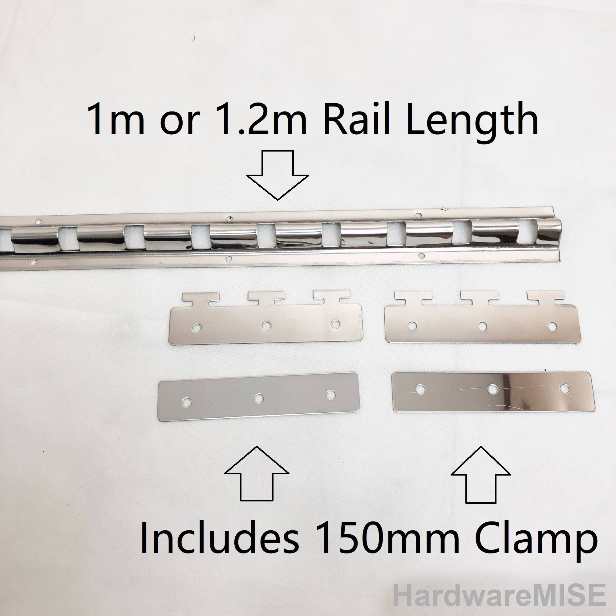 PVC Curtain Strip Hanger 304 Stainless Steel Holder Set Malaysia Supplier